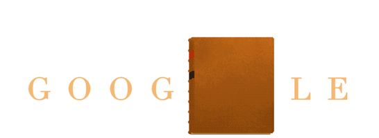 Google celebrates Samuel Johnson's 308th birthday with a Doodle. 