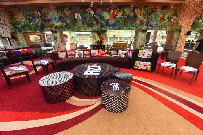 Living Area of Colors TV Bigg Boss 11 House