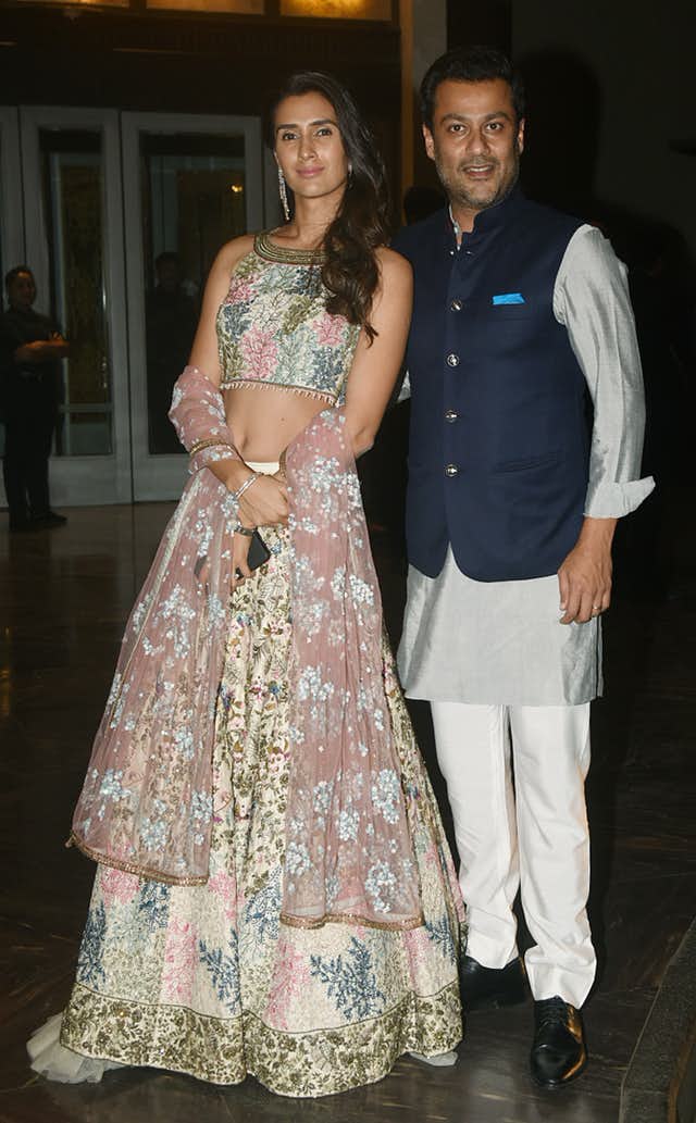 Filmmaker Abhishek Kapoor with wife Pragya Yadav