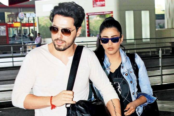 Shruti Haasan BoyFriend Micheal Corsale Images