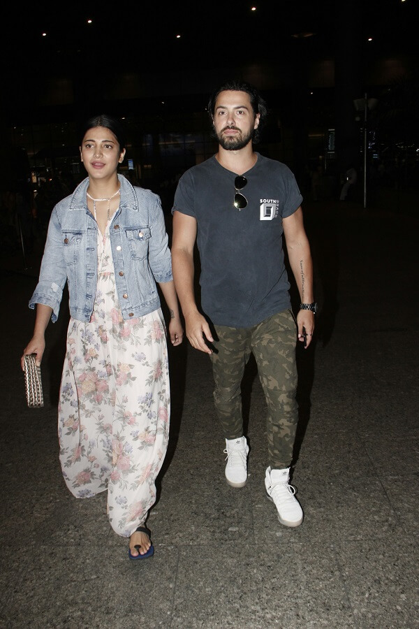 Shruti Haasan BoyFriend Micheal Corsale Images