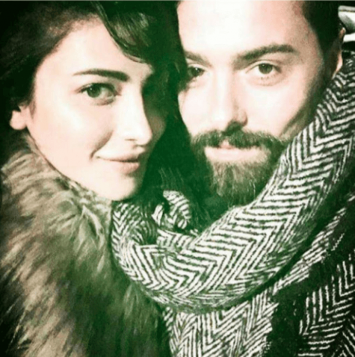 Shruti Haasan BoyFriend Micheal Corsale Images