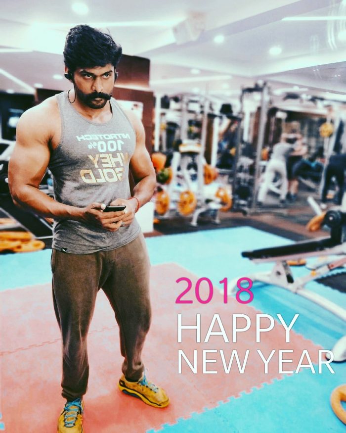 Arjai at Gym