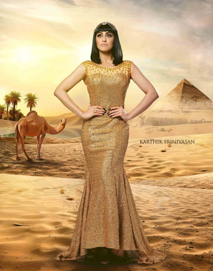 Regina Cassandra as Queen Cleopatra