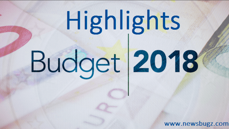 Highlights of Union Budget 2018