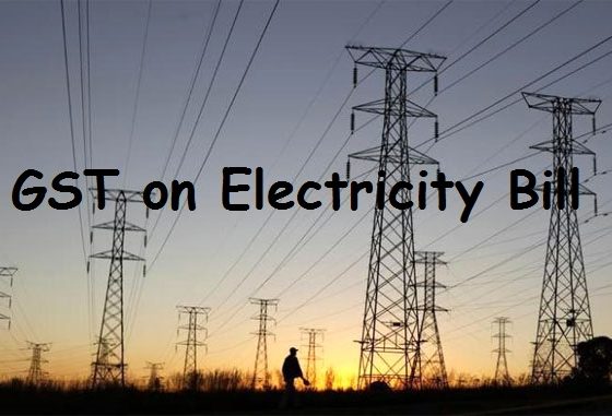 GST on Electricity Bill