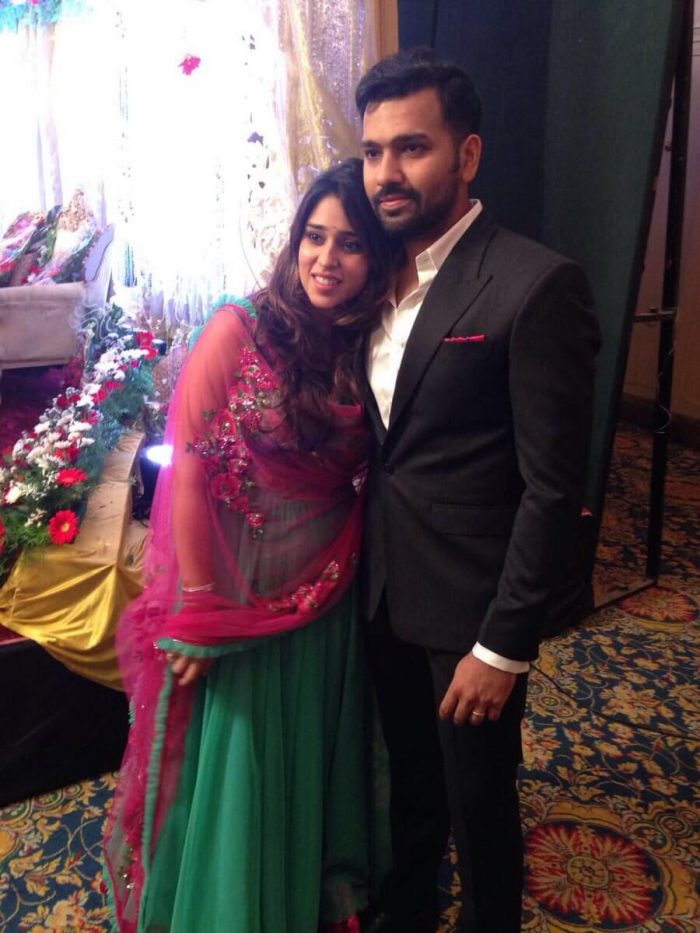 Rohit Sharma Wife Ritika Sajdeh Wiki