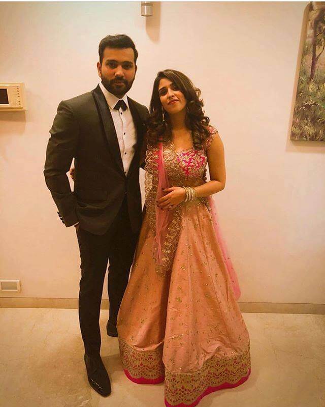Rohit Sharma Wife Ritika Sajdeh Wiki