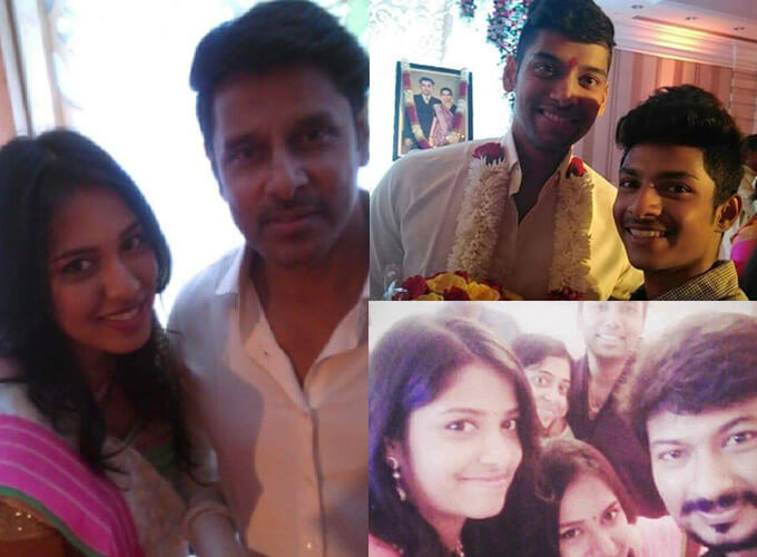 Vikram And His Wife Shylaja Photos