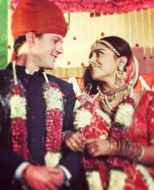 Shriya Saran Husband Andrei Koscheev and Shriya Saran Marriage Photos