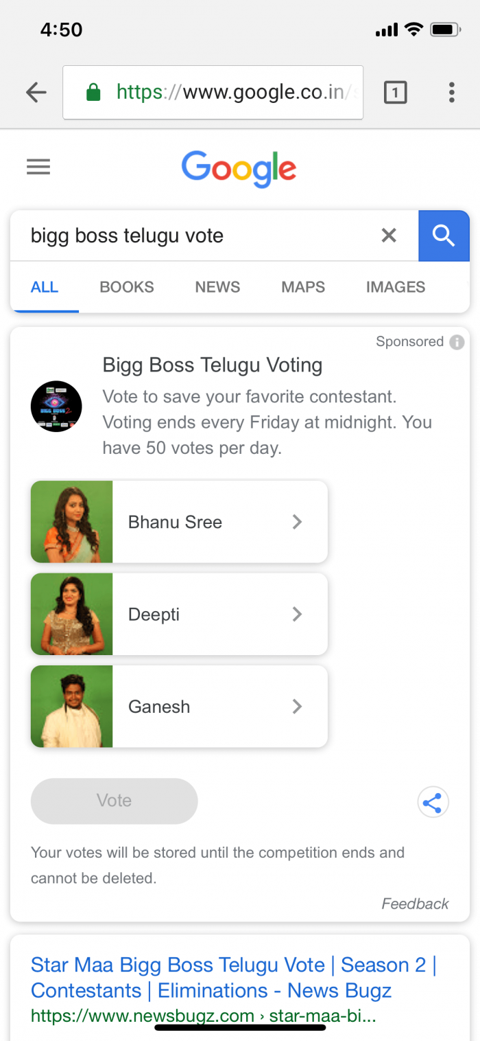 How to vote outside of india