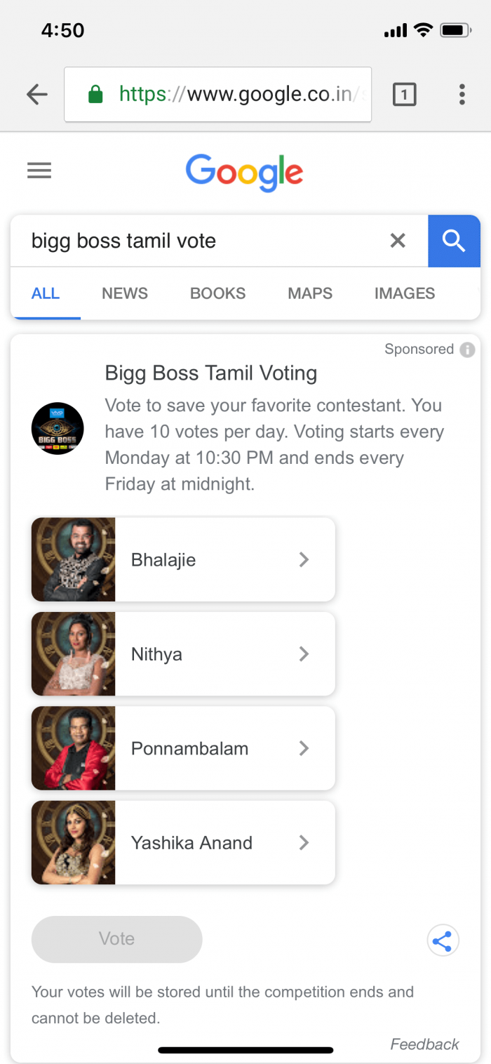 How to vote outside of india