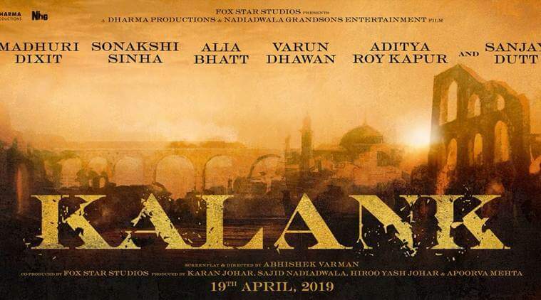 Kalank Hindi Movie