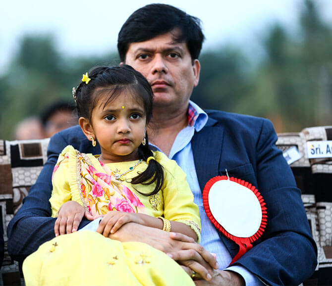 Andy Srinivasan daughter Vidya Nirvana