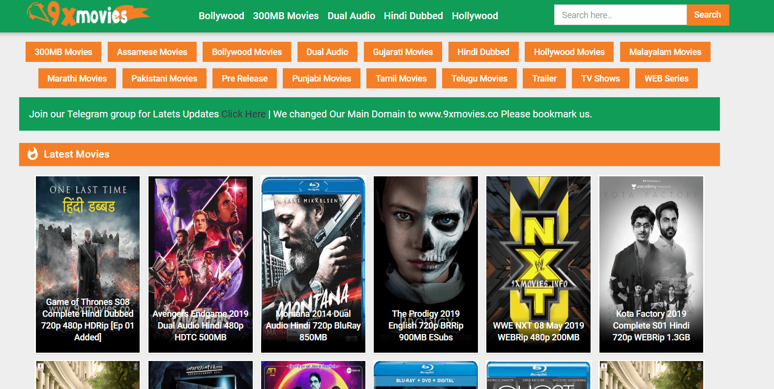 9xmovies 2020 Download New Movies Hd For Free Tamil Telugu Hindi Dubbed Movies News Bugz We changed our main domain please use our new domain www.9xmovies.support visit and bookmark us. tamil telugu hindi dubbed movies