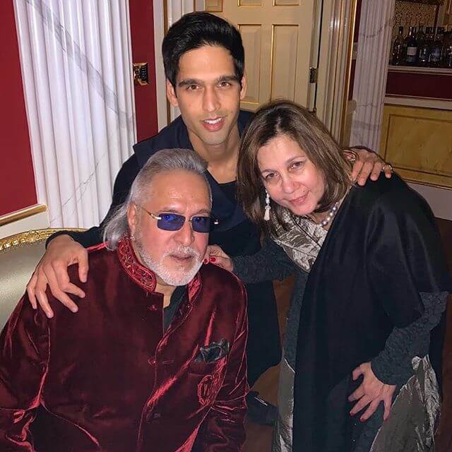 Siddharth Mallya Family