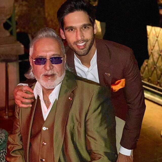 Siddharth Mallya Father Vijay Mallya