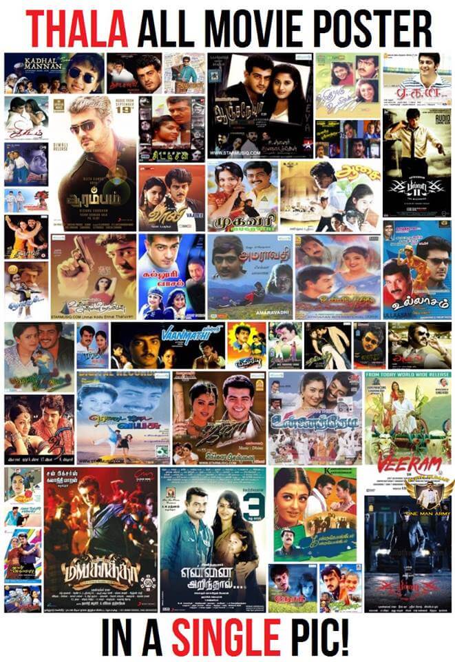 Thala Ajith Movie Collections on Tamilrockers