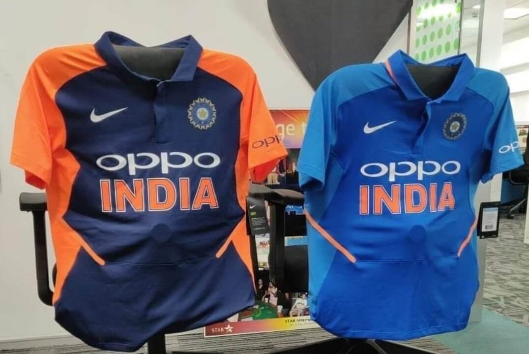 Indian Players Wears Orange Jersey Against England