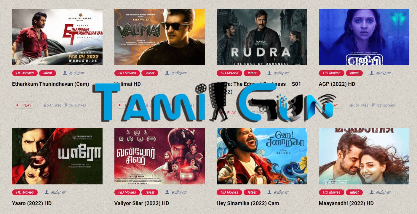Dubbed download movie gun tamil List of