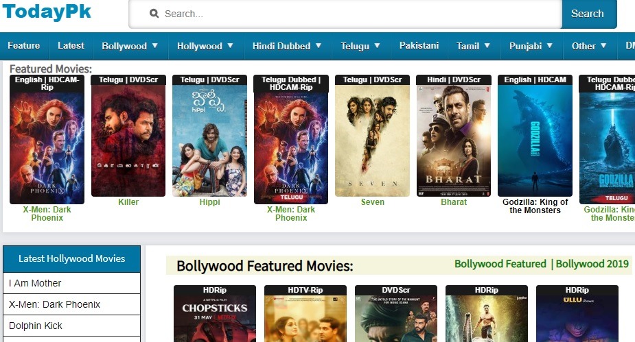 Todaypk Movies Download 2021 Free Hindi Tamil Telugu Movies Online
