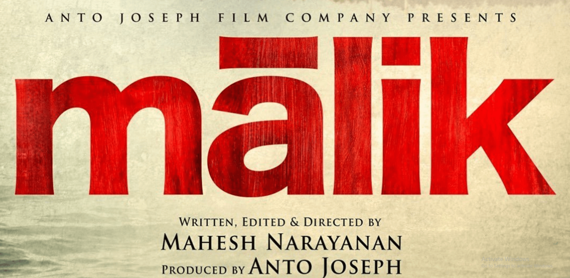 Malik Malayalam Movie