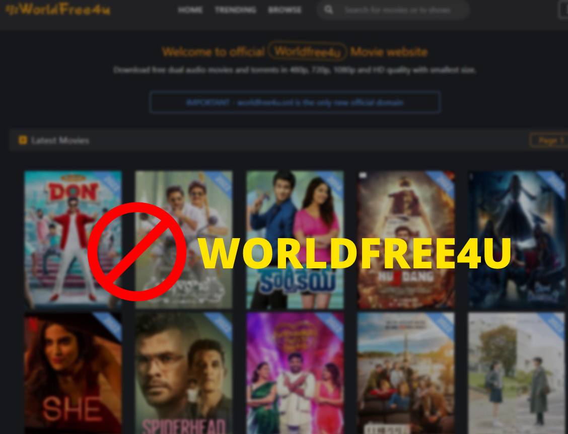 Download Worldfree4u (2022): Latest Hindi, English, Tamil, Telugu Movies