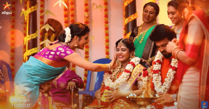 Pandian Stores Valaikappu Vizha Episode