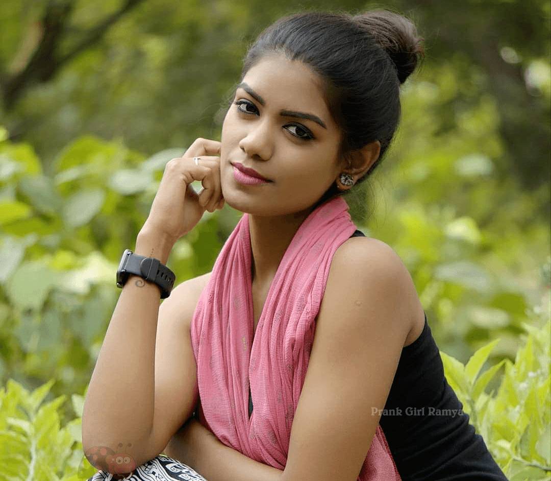 Prank girl ramya