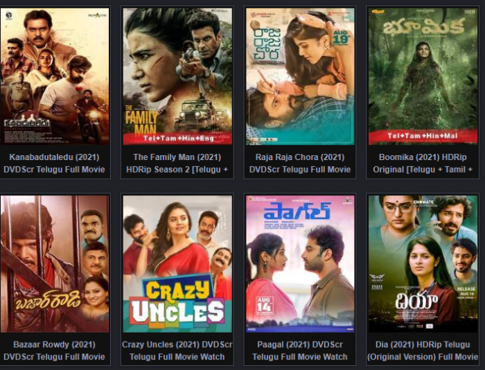 Movierulz (2023) - New Telugu Movies and Web Series Updates - News Bugz