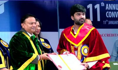 Silambarasan Doctorate Award Vels University