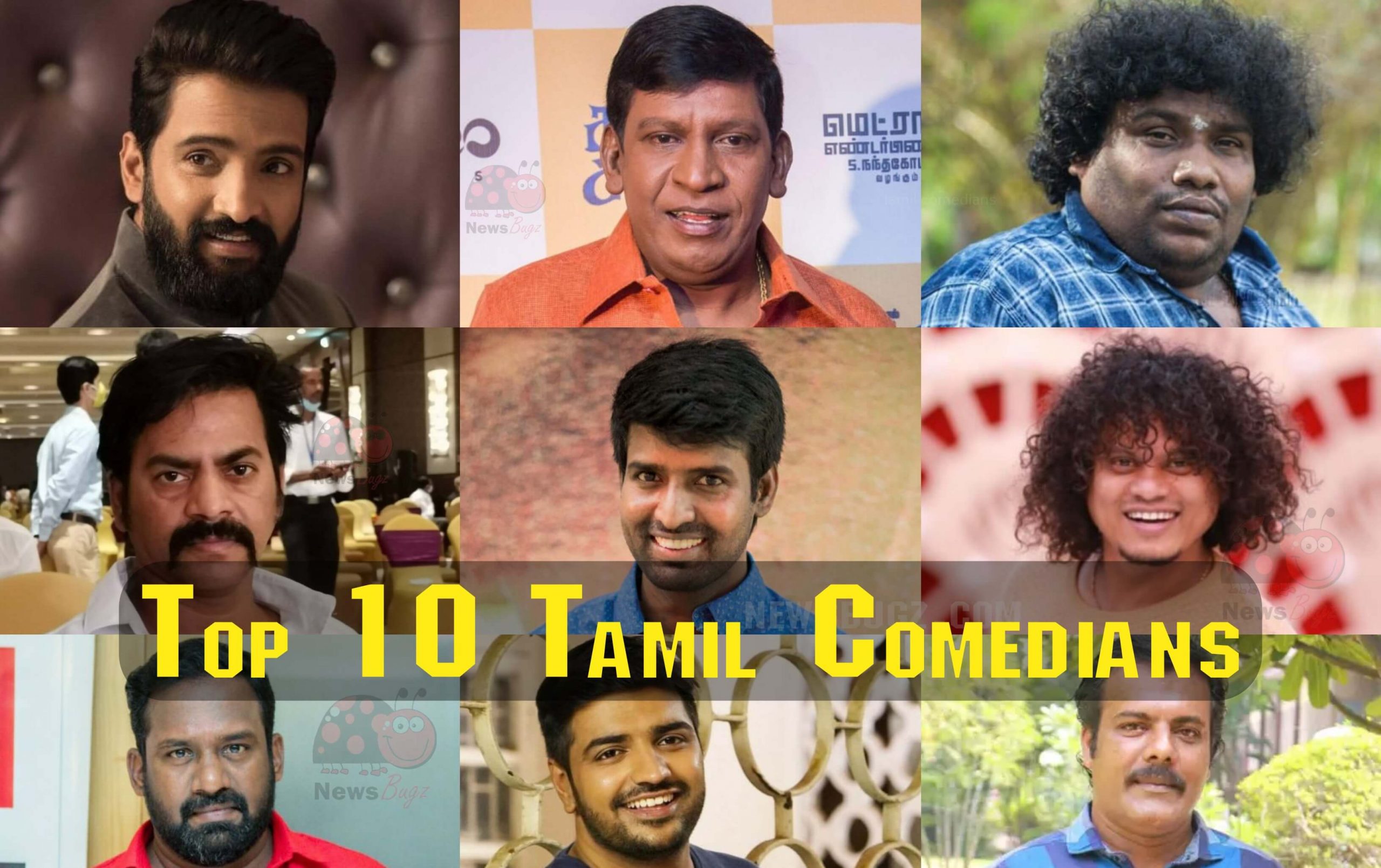 Top 10 Tamil Comedians of 2022: List of Tamil Comedy Actors Name - News Bugz