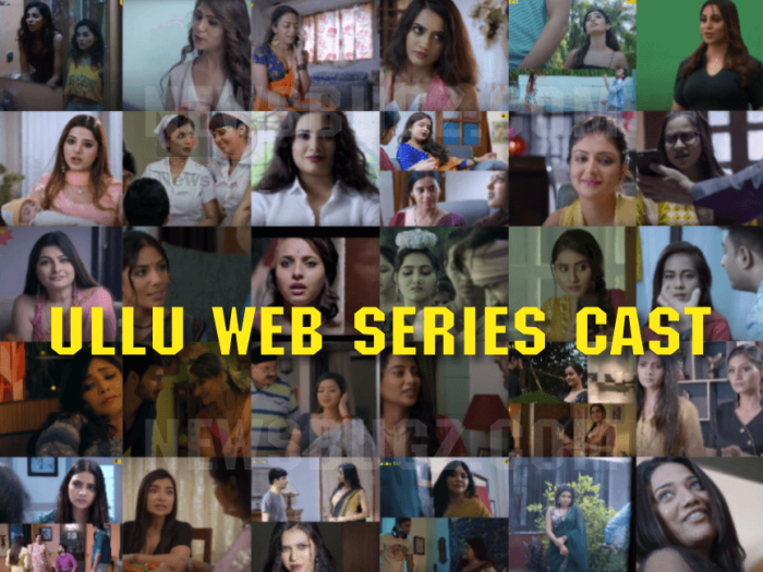 Ullu Web Series Cast