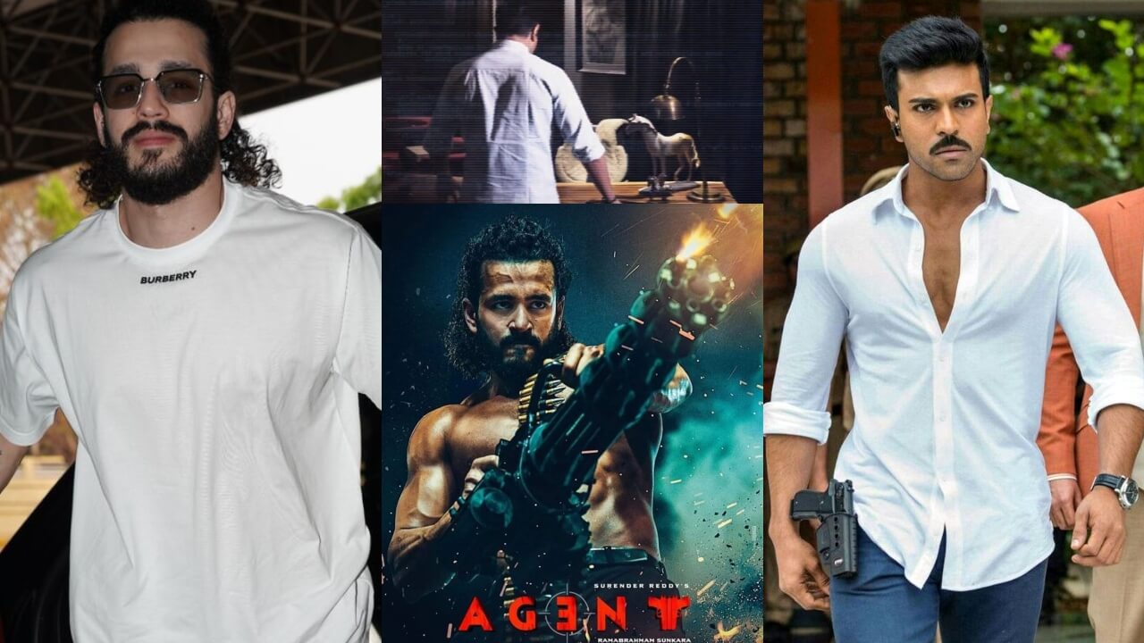Ram Charan In Agent: RRR Actor Graces Akhil Akkineni Starrer Pre ...