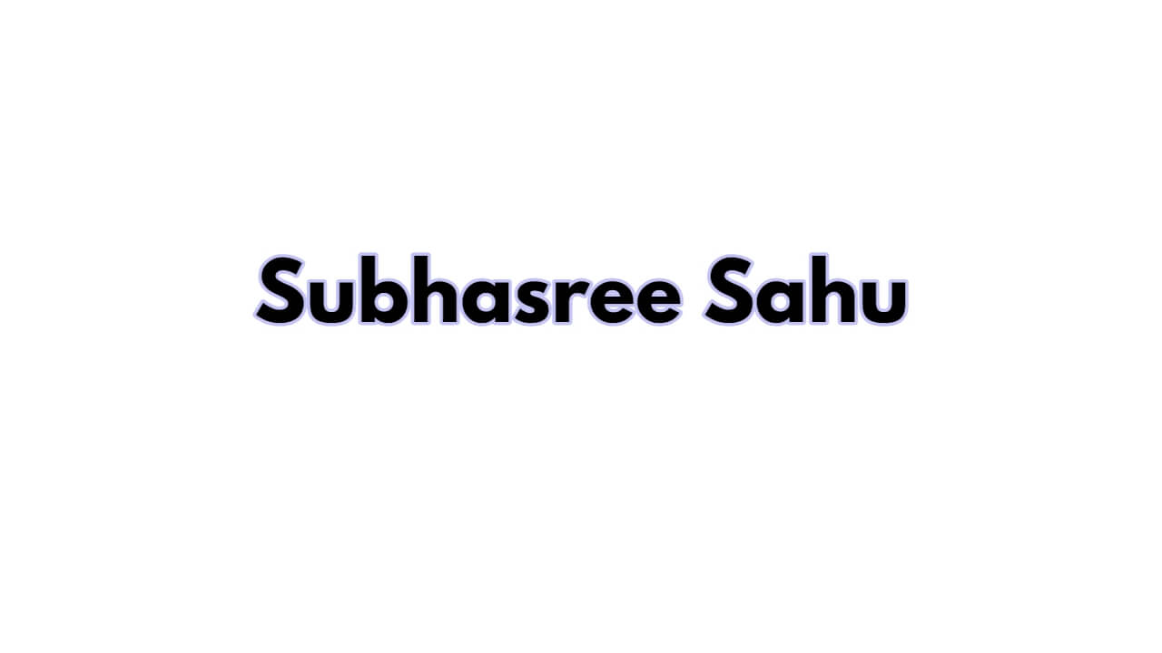 Subha shree sahu nudes