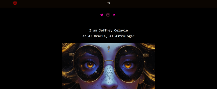 Jeffrey Celavie AI website